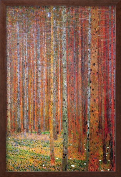 Tannenwald - Gustav Klimt Painting